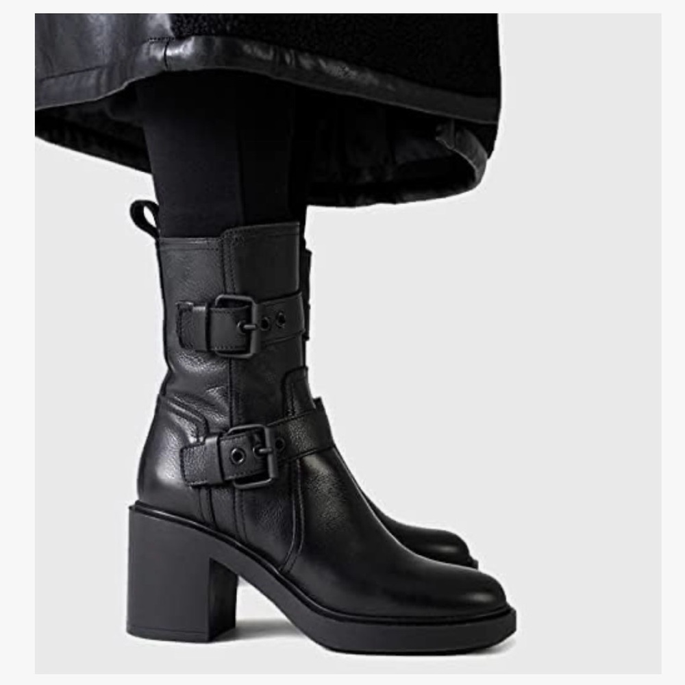 Black Leather COPENHAGEN Studios CPH819 ankle boots - Size 40 New w/o box